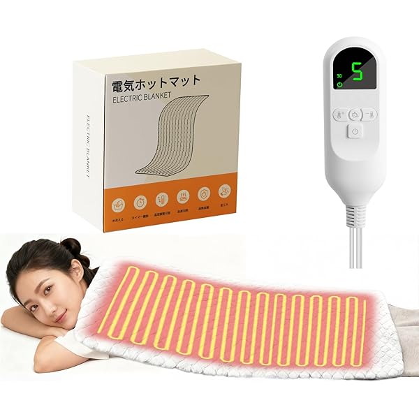 Amazon | 【2025 AIスマート恒温技術】JEEYING ホットマット 一人用